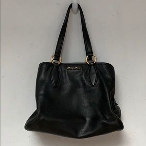 MIUMIU tote black bag